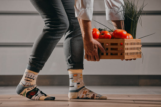 Socken Küche - bunt & besondern