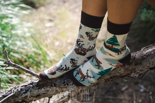 Socken Waldkönig