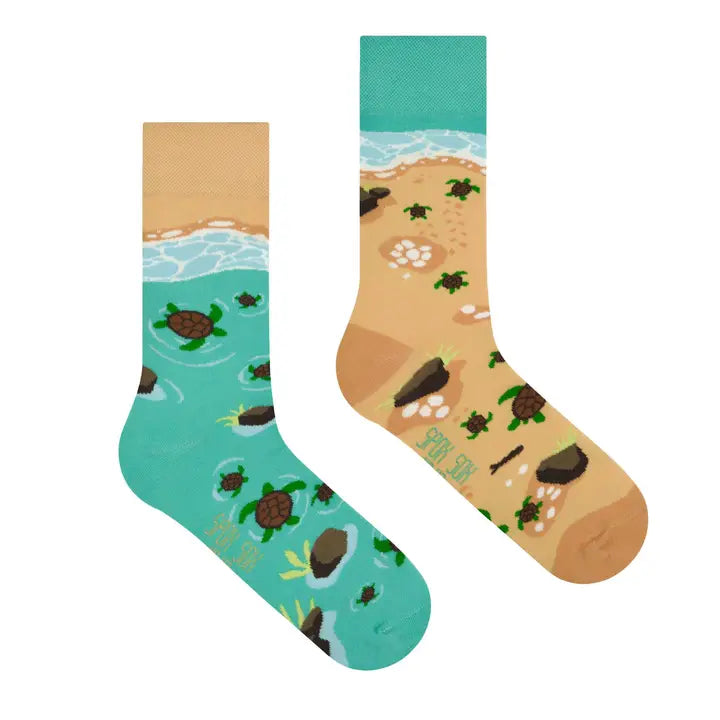 Socken Schildkröte - bunt & besonders