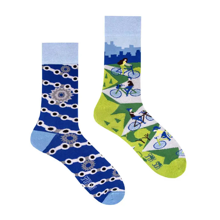 Socken Fahrradliebe - bunt & besonders
