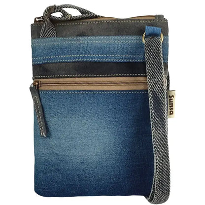Sternenglück - Upcycling Jeanstasche
