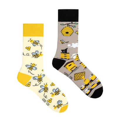 Socken Bienen - bunt & besonders