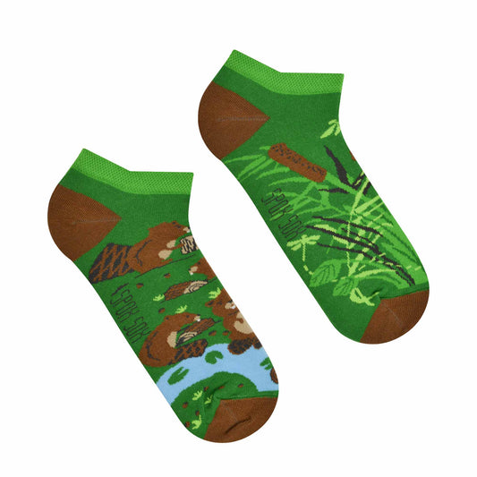 Sneakersocken Biber - bunt & besonders