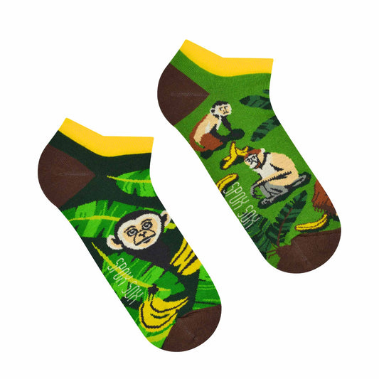 Sneakersocken Affen - bunt & besonders