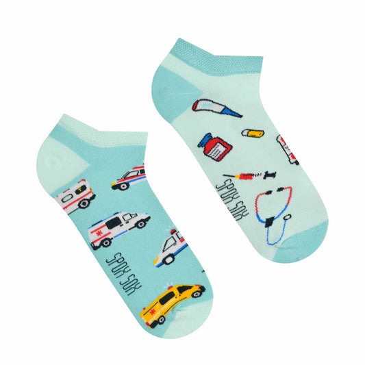Sneakersocken Rettungsdienst - bunt & besonders