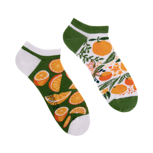 Sneakersocken Orange - bunt & besonders