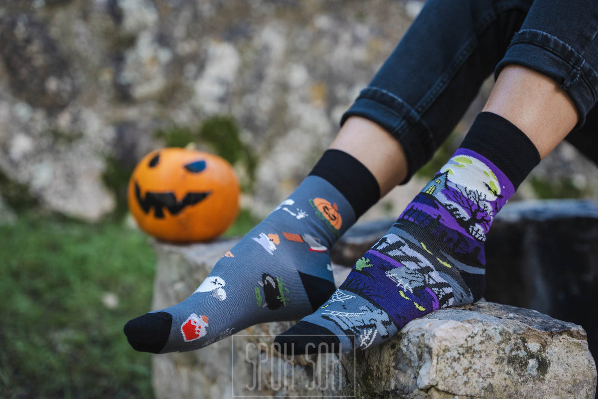 Socken Halloweenzauber