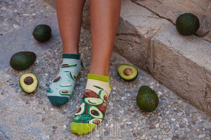 Sneakersocken Avocado - bunt & besonders