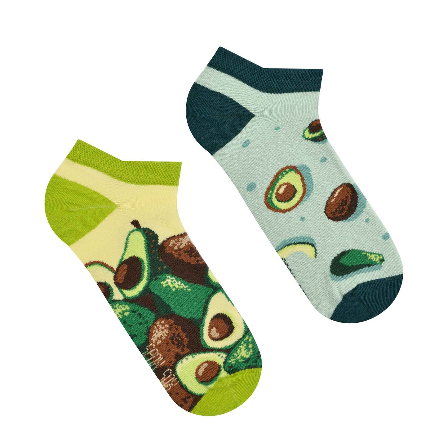 Sneakersocken Avocado - bunt & besonders