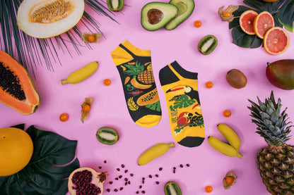 Sneakersocken Tropical - bunt & besonders