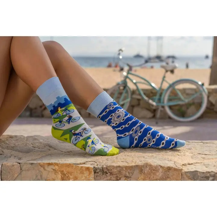 Socken Fahrradliebe - bunt & besonders