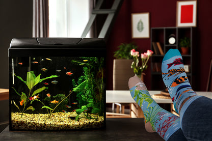 Socken Aquarium - bunt & verspielt