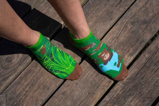 Sneakersocken Biber - bunt & besonders