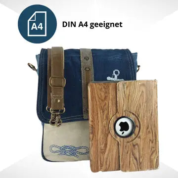 Ankerplatz - Upcycling Jeanstasche