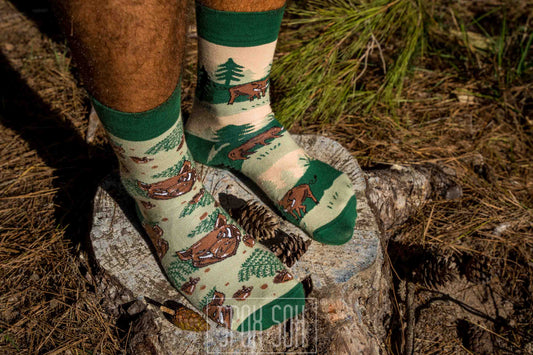 Socken Wildschwein