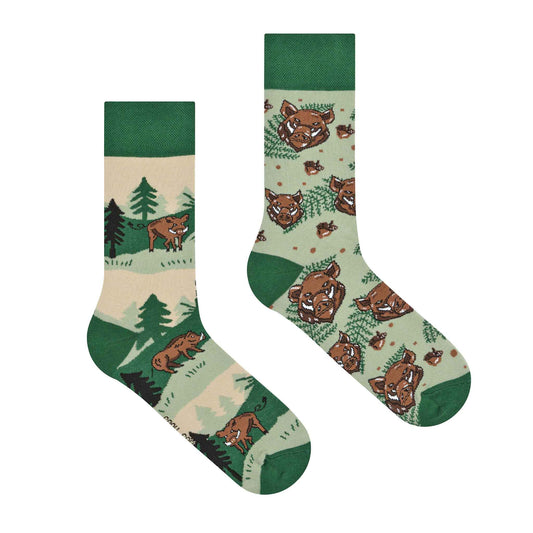 Socken Wildschwein