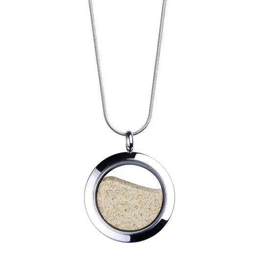 Kette Meeresmoment - echter Strandsand