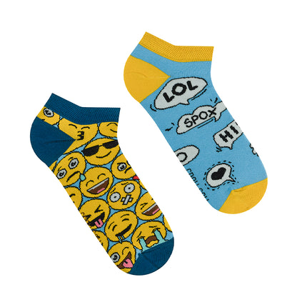 Sneakersocken Emojis - bunt & besonders