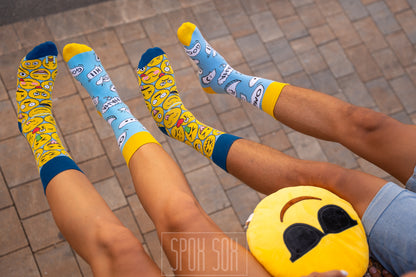 Socken Emojis - bunt & besonders