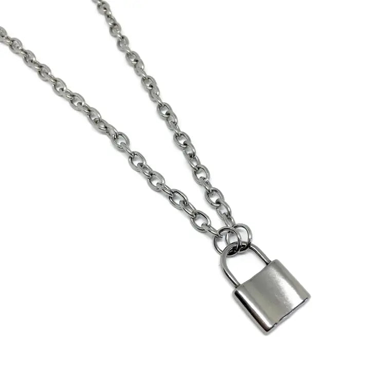Statement-Kette "Lock & Love"