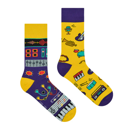Socken Musik - bunt & besonders