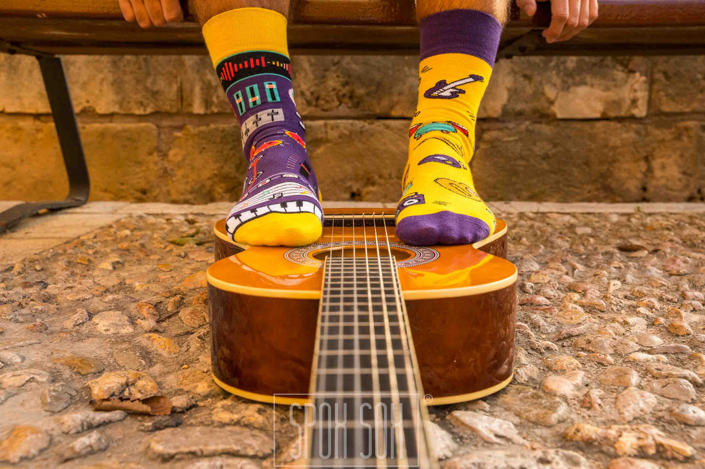 Socken Musik - bunt & besonders