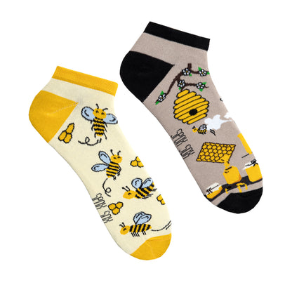 Sneakersocken Bienen - bunt & besonders