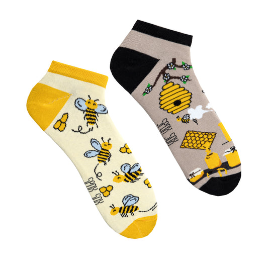 Sneakersocken Bienen - bunt & besonders