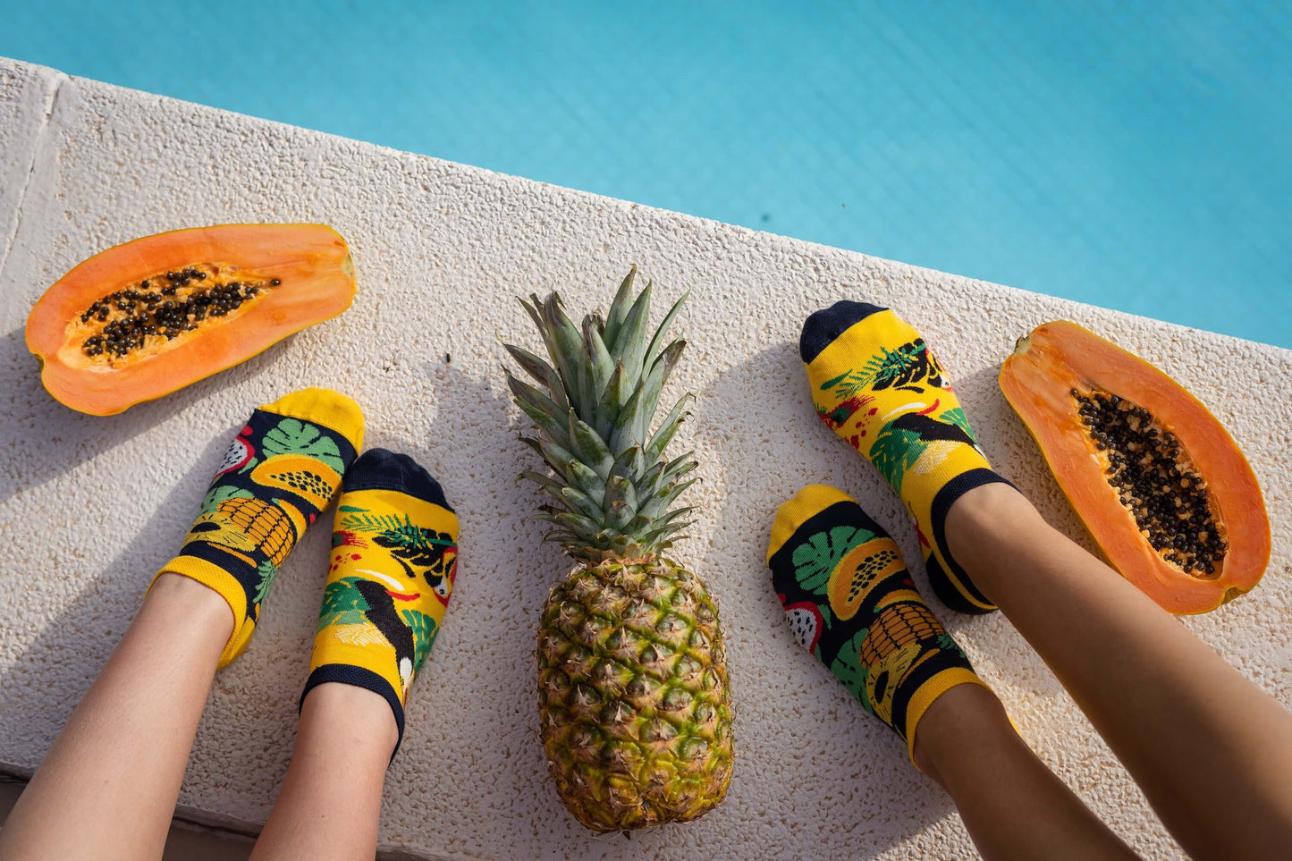 Sneakersocken Tropical - bunt & besonders
